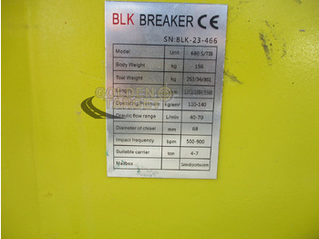 مطرقة هيدروليكية - حفارة جديد Bilaike 680 HYDRAULIC BREAKER: صور 5