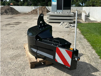 جرار Fendt Frontbumper Frontblok Gewicht NIEUW: صور 5