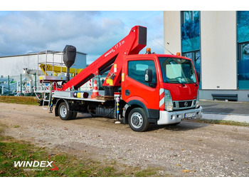 مصاعد الازدهار محمولة على شاحنة