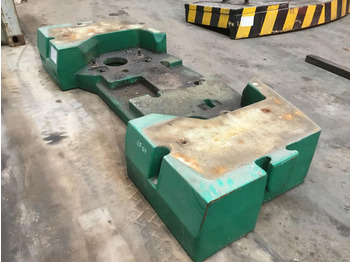 ثقل موازن - آلات البناء Faun ATF 65-G4 counterweight 3,1 ton: صور 3