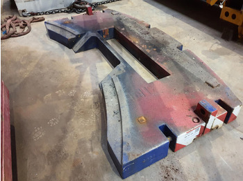 ثقل موازن - آلات البناء Terex AC 205 counterweight 3,45 ton: صور 2