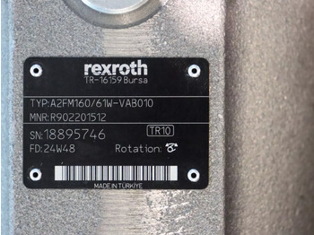 محرك هيدروليكي - آلات البناء جديد REXROTH A2FM160/61W-VAB010: صور 3