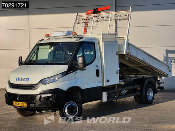 الشاحنات الصغيرة المسطحة Iveco Daily 70C18 3.0L Open Laadbak 500KG Kraan Kraanwagen Open Laadbak 3,5t Trekhaak Airco Cruise Euro6 Kraan Crane Kranwagen Pritsche Pick: صور 5