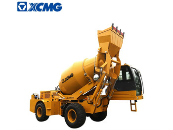 شاحنة خلاطة خرسانة جديد XCMG official SLM3500S 3.5m3 small mobile self loading concrete mixer price list: صور 2