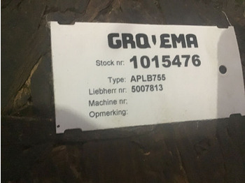 المحور و قطع الغيار LIEBHERR