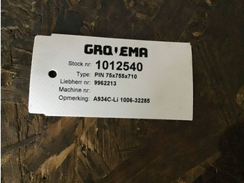 قطع الغيار Liebherr PIN 75/755/710: صور 5
