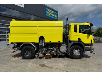 تأجير  Scania P320 4x2 Valmetal Kehrmaschine Scania P320 4x2 Valmetal Kehrmaschine: صور 4