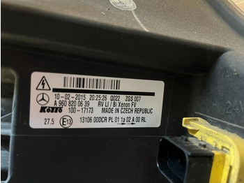 كشافات - شاحنة Mercedes Actros Bi Xenon Scheinwerfer Vorne Links A9608200639: صور 2 كشافات - شاحنة Mercedes Actros Bi Xenon Scheinwerfer Vorne Links A9608200639: صور 2