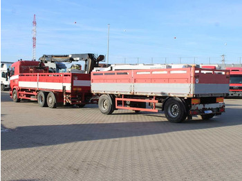 شاحنة كرين, شاحنات مسطحة Scania R380,EURO 3,6X2,LIFTING AXLE,HIAB 166K + KOGEL: صور 4