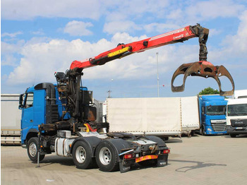 شاحنة جرار Volvo FHL 3C, EURO 5EEV, 6X4, CRANAB TZ12.2 HYDRAULIC ARM: صور 4
