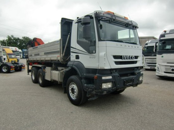 قلابات, شاحنة كرين Iveco Trakker KPFC1/2A4_85_1313 Palfinger PK 16502: صور 3