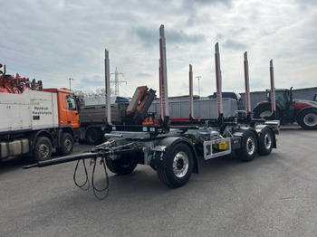 مقطورة اخشاب