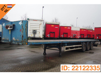 نصف مقطورة مسطحة RENDERS