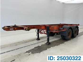 شاحنات الحاويات/ جسم علوي قابل للتغيير نصف مقطورة VAN HOOL 20'