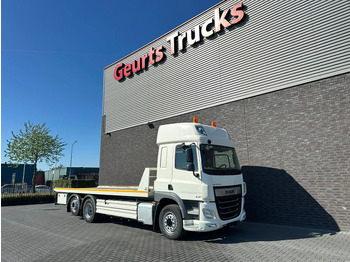 شاحنة نقل سيارات شاحنة DAF CF 410 6X2 M4SN3 OPRIJWAGEN / MACHINE TRANSPORTER / PLATEAU: صور 5