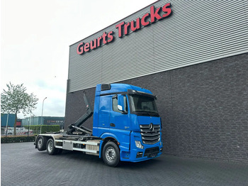 شاحنة ذات الخطاف Mercedes-Benz Actros 2545 6X2 MET HIAB MULTILIFT XR21S61 HAAKARMSYSTEEM / ABROLLKIPPER / HOOKLIFT: صور 5 شاحنة ذات الخطاف Mercedes-Benz Actros 2545 6X2 MET HIAB MULTILIFT XR21S61 HAAKARMSYSTEEM / ABROLLKIPPER / HOOKLIFT: صور 5