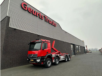 شاحنة ذات الخطاف Mercedes-Benz Arocs 8X4 VDL S-30-6600 HAAKARMSYSTEEM/ABROLLKIP: صور 2