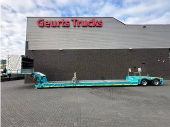 عربة مسطحة منخفضة نصف مقطورة NOOTEBOOM