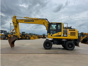 حفارة على عجلات KOMATSU PW180