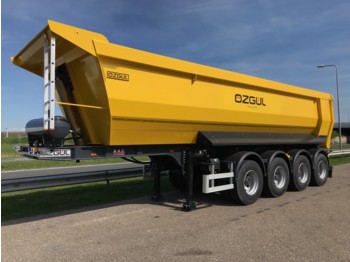 قلابة مقطورة OZGUL Quad/A End Dump Trailer 35 cbm half pipe: صور 1