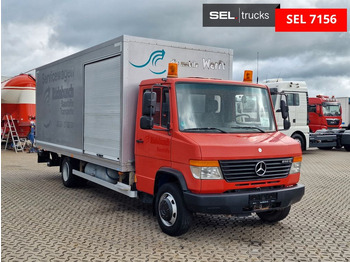 الشاحنات الصغيرة صندوق مغلق Mercedes-Benz Vario 818D / Ladebordwand / ex. Werkstattwagen: صور 3