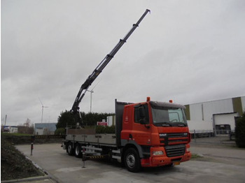 شاحنات مسطحة, شاحنة كرين DAF CF 85.360 6X2 GESTUURDE AS: صور 3