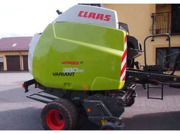 مكبس القش الدائري Prasa Claas VARIANT 380 RC  2014 Prasa rolująca z nożami i opuszczana podłoga: صور 3