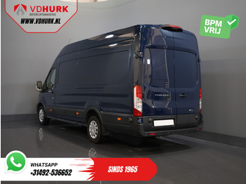 فان Ford Transit 350 2.0 TDCI 170 pk Aut. Jumbo L4H3 RWD BPM VRIJ! 270 Gr. Deuren/ Climate/ Betimmerd/ Camera/ Carplay/ Cruise/ PDC: صور 2