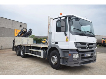 شاحنات مسطحة, شاحنة كرين Mercedes-Benz Actros 2641: صور 4