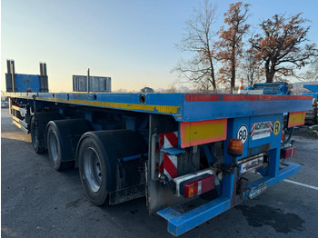 عربة مسطحة منخفضة نصف مقطورة NOOTEBOOM