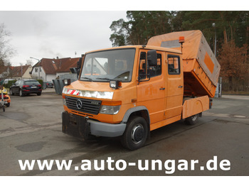 قلاب صغير MERCEDES-BENZ 614 D Vario Kipper DOKA Plane °961 Winterdienst: صور 4