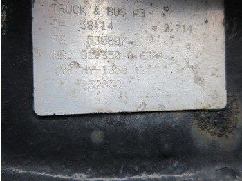 المحور الخلفي - شاحنة MAN 81.35010-6304 HY-1350.12 TYPE38:14 RATIO 2,714 MAN EURO 6: صور 5