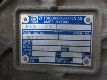 علبة التروس - شاحنة Mercedes-Benz A 673 260 43 00 TRANSMISSIE ZF S5-42 ATEGO: صور 5
