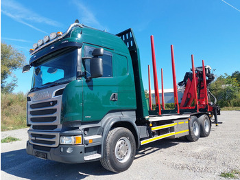 شاحنة قطع الأشجار SCANIA R 490