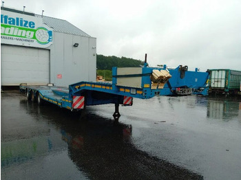 عربة مسطحة منخفضة نصف مقطورة FAYMONVILLE