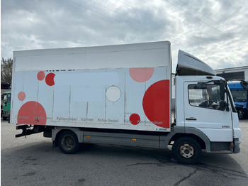 الشاحنات الصغيرة صندوق مغلق Mercedes-Benz Atego 818 Kurze Radstand Blattfederung: صور 2 الشاحنات الصغيرة صندوق مغلق Mercedes-Benz Atego 818 Kurze Radstand Blattfederung: صور 2