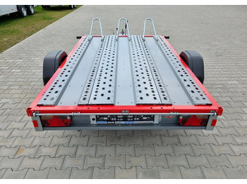 مقطورة دراجة نارية جديد Stema STM 02 10-25-15.1 red | 251x153 cm 3 motocykle | DMC 1000kg: صور 5