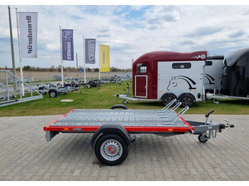 مقطورة دراجة نارية جديد Stema STM 02 10-25-15.1 red | 251x153 cm 3 motocykle | DMC 1000kg: صور 3