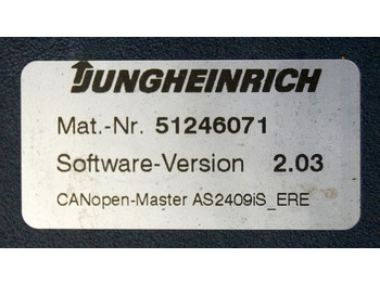 كتلة التحكم - معدات المناولة Jungheinrich 51206665 | Rij/hef regeling Drive/lift controller AS2409 i S Index: صور 3