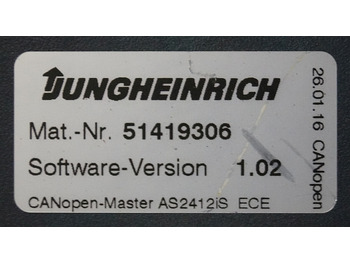 كتلة التحكم - معدات المناولة Jungheinrich 51226801 | Rij/hef/stuur regeling  drive/lift/steering controller A: صور 3