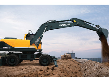 حفارة على عجلات HYUNDAI R210