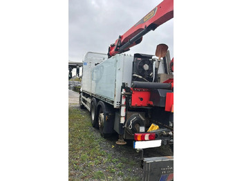 شاحنات مسطحة, شاحنة كرين Mercedes-Benz ACTROS 2545 / 6x2 / HDS Palfinger PK 20.501 sterowany radiowo / Przyczepa w zestawie / Euro6/ Przebieg 340 000km: صور 3