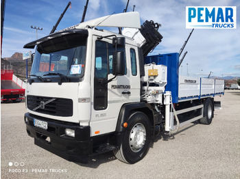 شاحنات مسطحة, شاحنة كرين VOLVO FL 250 GRUA CAJA FIJA: صور 2