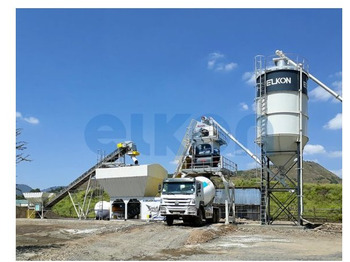 مصنع خلط الخرسانة جديد ELKON Elkomix-60 Quick Master Compact Concrete Plant: صور 4