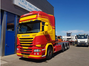 شاحنات الحاويات/ جسم علوي قابل للتغيير شاحنة Scania R450 8x2 Topline ADR EX/II, EX/III, FL en AT SCR only: صور 2