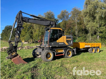 حفارة على عجلات VOLVO EW160E