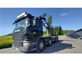 شاحنات قابلة للفك شاحنة Scania R490 8x4 multilift vaijerilaite,napaperät: صور 2