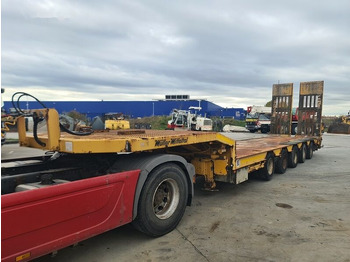 عربة مسطحة منخفضة نصف مقطورة MÜLLER MITTELTAL