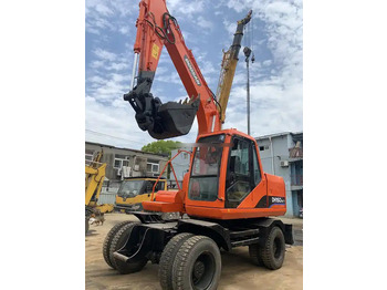 حفارات زحافة Wheel digging excavator Used DOOSAN150W DH150W DH150W-7 / second-hand KOREA engine DOOSAN DH 150 150W-7 DOOSAN150: صور 3