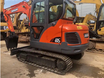 حفارات زحافة doosan excavator used dx60 dh60 dx55 dh55 mini excavator 6 ton  mini excavator free shipping: صور 2